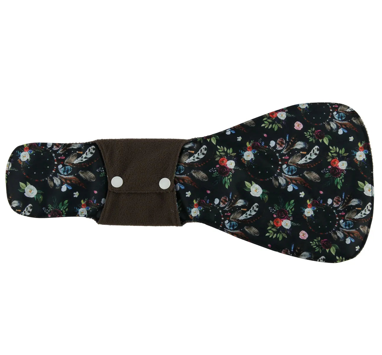 [Sigzagor]1 XXL Cloth Menstrual Pad Sanitary Bamboo Charcoal Reusable Overnight Post Partum 16in