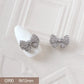 10pcs 3D Alloy Christmas Tree Bells Nail Art Zircon Pearl Metal Manicure Nails Accessories DIY Nail Decorations Supplies Charms