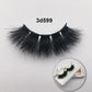 RED SIREN 15mm-20mm Fluffy Mink Lashes Makeup Dramatic Messy Natural Mink Eyelashes