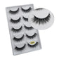 5/3pairs makeup eyelashes soft fluffy lashes false eyelashes dramatic 3d mink lashes lash extension make up 3d cilios faux cils