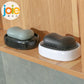 Joie Silicone Soap Dish Soap Saver Drain Soap Tray Self Draining Soap Holder Bathroom Soap Rack Shower Soap Storage Rack