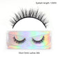 LEHUAMAO Maquiagem Short Natural Soft Mink Lashes Volume Fluffy Wispy Lashes 12mm-15mm False Eyelashes Eyelash Extensio Makeup
