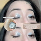 Diamond Glitter Liquid Eyeshadow Jars Sparkle Metallic Silver Blue Highlighter Fine Shimmer Waterproof Shiny Silkworm Eye Makeup