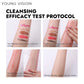 YOUNG VISION 5pcs/10pcs Cleansing oil Rose Flower Makeup Remover Oil Mild Non-irritating Pore Cleansing Makeup Remover Set