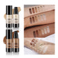 Long-Lasting Waterproof Liquid Foundation with Oil Control & Moisturizing, High Coverage Sweat-Resistant Concealer for Women,