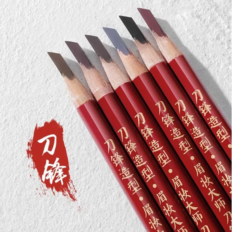 Precision Hard Core Eyebrow Pencil - Creates Natural Wild Brows with Microblading Effect, Waterproof and Long Wearing