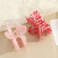 NEW Sweet Elegant Phalaenopsis Flower Acrylic Hair Claw Korean Style Claw Clip Crab Hair Clip for Women Girls Hair Accessories