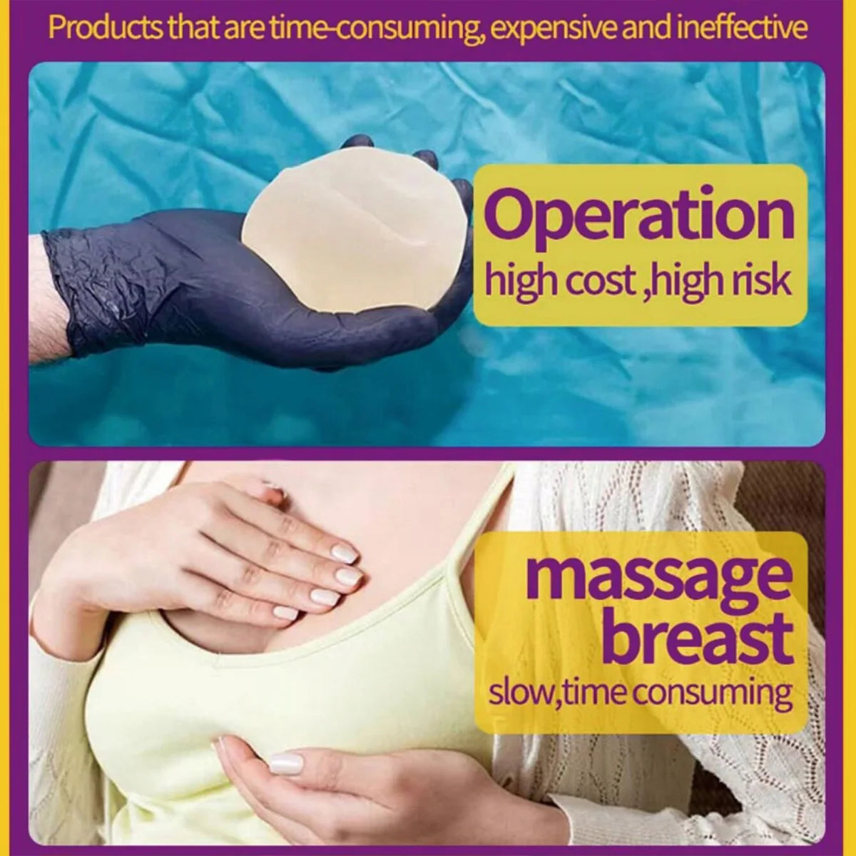 Breast massage essential oil increases muscle size, lifts and tightens, bio oil