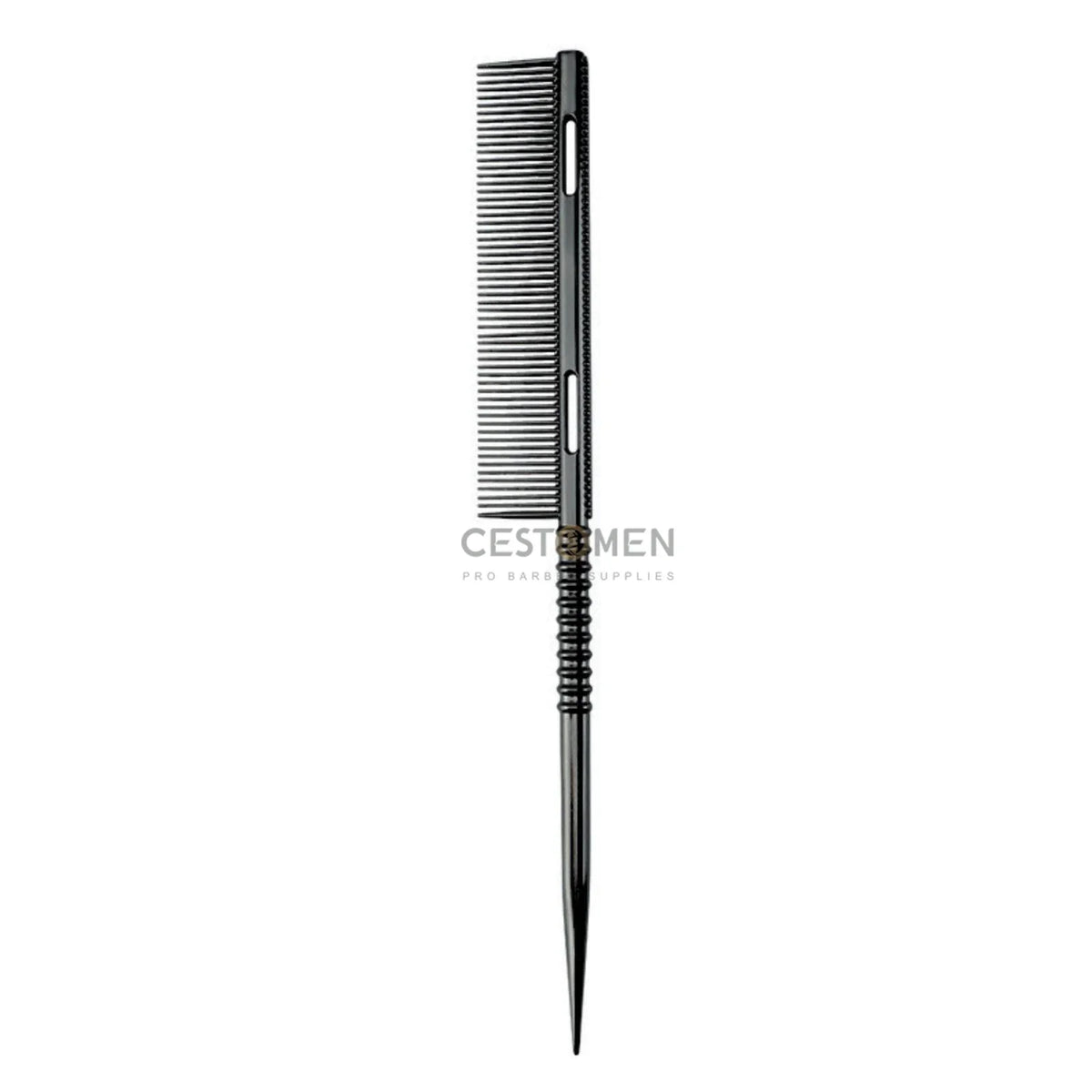 New Design Rat Tail Aluminium Styling Comb Professional Barber Heat Resistant Men Hair Combs Salon Hairdresser Tools For Women