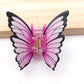 Simulation Butterfly Hair Claw Acrylic Claw Clip Temperament Grab Hair Clips for Girls Ins Trendy Hair Accessories Gift