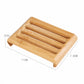 20pcs Bamboo Soap Holder Soap Dish for Sink or Shower