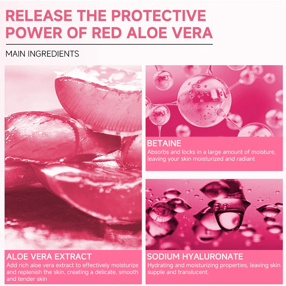 Products Face Moisturizing Aloe Vera Gel Cream Acne Treatment Face Cream Sun After Repair Sleeping Mask Face Care Skin Care Tool