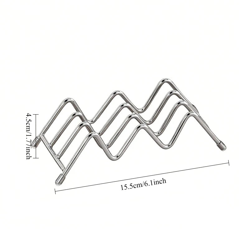 2pcs Wave Soap Rack Soap Box Soap Dish Soap Drain Box Bathroom Countertop Shelf Kitchen Storage Rack Multi-Compartment Soap Rack