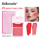 Cream&Powder Blush Palette Natural Long-lasting High Pigment Blusher Makeup Contour Powder Beauty Peach Pink Korean Makeup Blush
