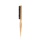 Boar Bristle Hair Brush Set for Men and Women Beard Comb Pomade Brush Hair Teasing Comb Volumizing Styling Tool Salon Home Comb