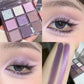 Oat Milk Coffee Earth Tone Eye Shadow Low-saturation Matte Highlight Powder Blusher Contouring Palette Nine-color Eye Shadow