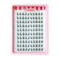 10 Rows Cat Eye Single Cluster Fake Eyelashes Natural Cosplay Makeup False Eyelashes Self-adhesive Natural Wispy Lash Extension