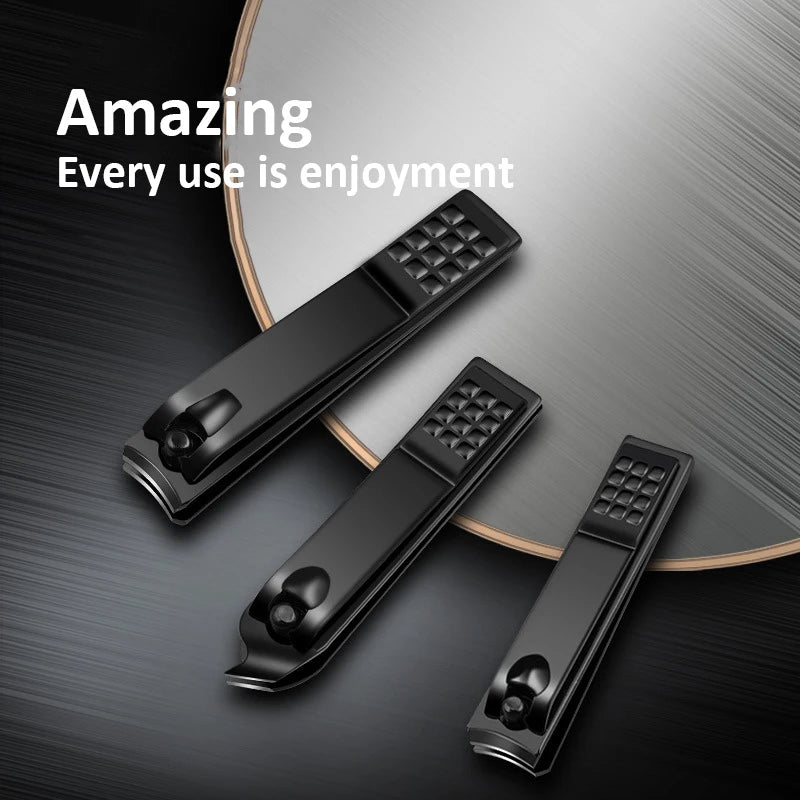 High-quality Black Manicure Set 17 In 1 Full Function Kit Professional Stainless Steel Pedicure Sets Portable Case Idea Gift