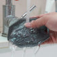 Bath Soft Silicone Back Brush Bath Shower Sponge Scrubbing Brush with Handle Exfoliating Scrub Skin Massager Exfoliating Brushes