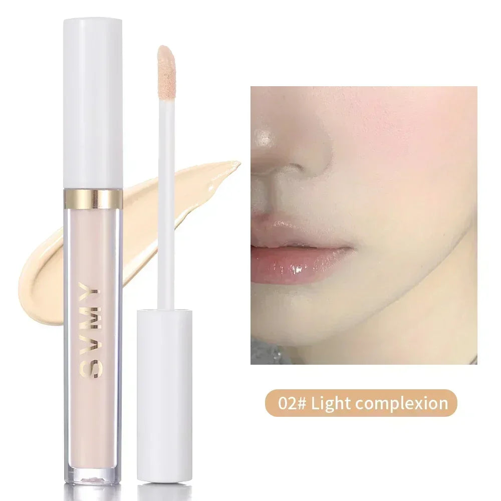 Moisturizing Liquid Concealer Stick Waterproof Lasting Cover Acne Dark Circles Foundation Cream Brightening Face Contour Makeup