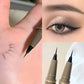0.01mm Ultra Slender Liquid Eyeliner Pen, Extra Slim Eyebrows Pen Waterproof Professional Sweat Proof Liquid Eye Brow Pencil Lon