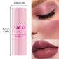 6Colors Makeup Blush Stick Lip Tinted Cooling Water Jelly Tint Jelly Blush Stick Bronzer Cheek and Nose Grooming  Matte Blush