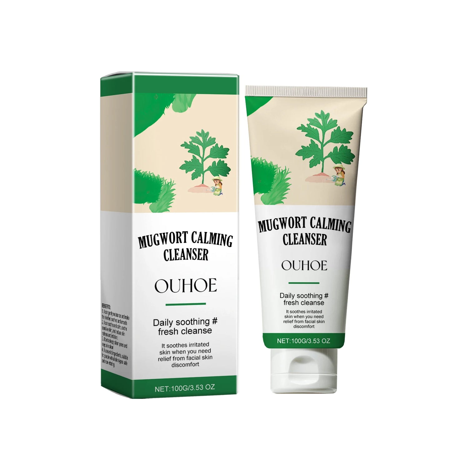 Gentle Facial Cleanser, Daily Hydrating & Refreshing Face Wash, Moisturizing Non-Drying Formula