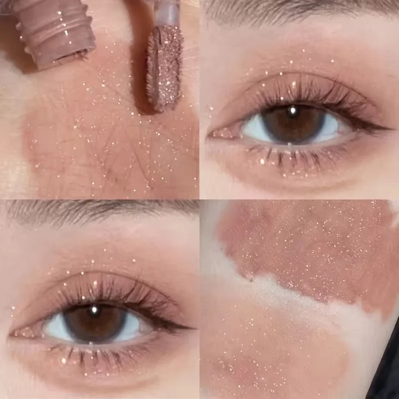 Long-Lasting Liquid Eyeshadow - Matte,Shimmer & Metallic Eyeshadow,Eye Makeup For Party Everyday Looks,Formal Event Cosmetics