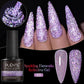 7.5ML Aurora Starlit Cat Eye Gel Nail Polish Rainbow Glitter Galaxy Cat Magnetic Nail Art Gel Soak Off UV Semi-Permanent Varnish