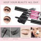 Fiber Mascara Black Thick Curly Lasting Waterproof Sweat-proof Lengthening Mascara Volumizing Natural Eye Lashe Extension Makeup