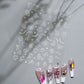 1PC 5D Macaron Flower/Fruit Nail Charms Sticker Embossed Bear/Rabbit/Letter Nails Slider Decals Summer Adhesive Manicure Decor&Y