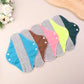 〔DD329〕Thin Cloth Pads Soft Cotton Washable Feminine Panty Liners Sanitary Pads Napkin Daily Reusable Menstrual Hygiene Pads