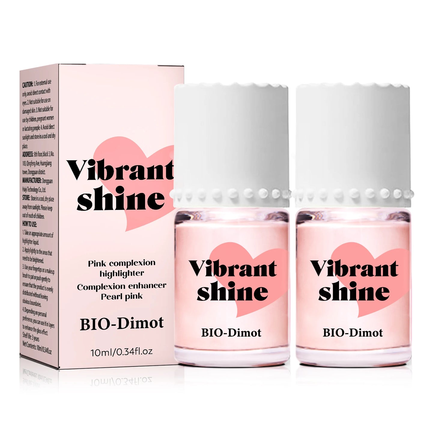 Face Liquid Highlight Fluid Makeup Face Shimmer Shine Highlighter Iluminador Maquillaje Bronzer Contouring High Lighter