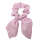 Fashion Floral Leopard Print Scrunchie Bowknot Hair Rope Women Girls Ponytail Holder Hair Ties Elastic Bands Hair Accessories