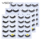 YSDO Eyelashes 3/5 Pairs Natural Long 3D Mink Lashes Fluffy Volume Mink False Eyelashes Cruelty Free Wispy Lashes Makeup Cilios