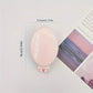 Portable Folding Hair Comb with Mirror, Lightweight & Travel-Friendly for On-the-Go Styling. A Perfect Gift for Women & Girls.