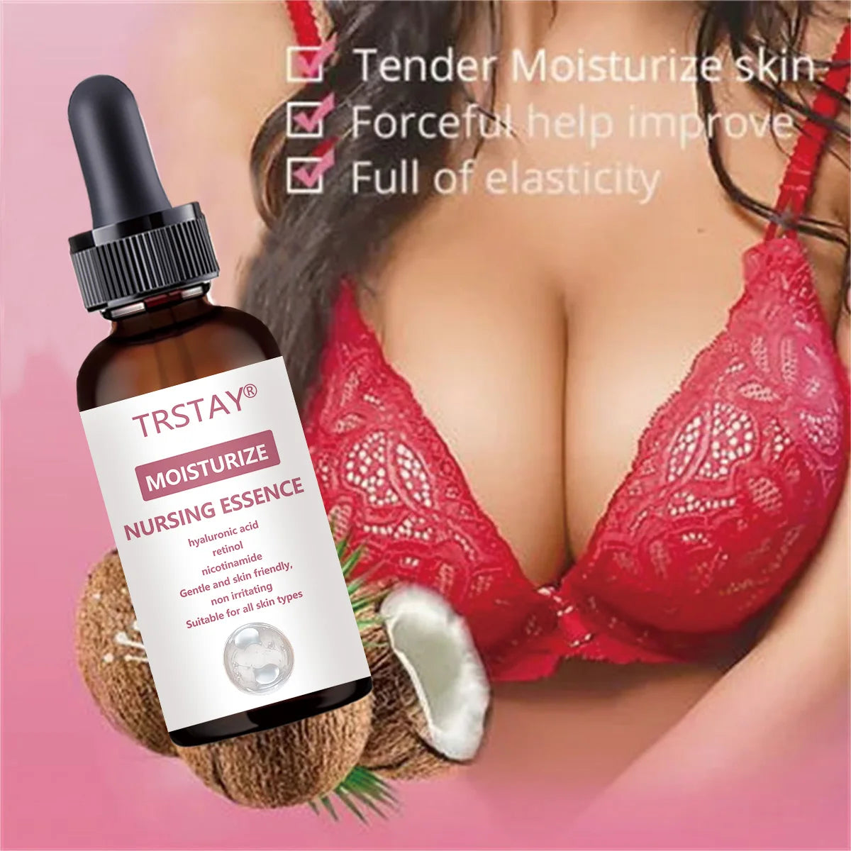 5ML/15ML/30ML/50ML/Women Breast Enlargement Oil Essential Oils Firming Enhancement Breast Enlarge Big Bust Enlarging Bigger Ches