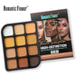 Deep Skin 12-Color Matte Contour Palette - Full Coverage All-In-One Highlighter Shading & Powder Face Makeup Kit