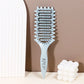 KPOP Curling Brush - Nylon bristles and ABS handle for creating curly hair styling Special for real hair wigs