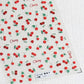 Lovely Red Fruit Strawberry Cherry Bowknot Love Heart Star Silk Ribbon 5D Nail Art Stickers Chic Self Adhesive Manicure Decal