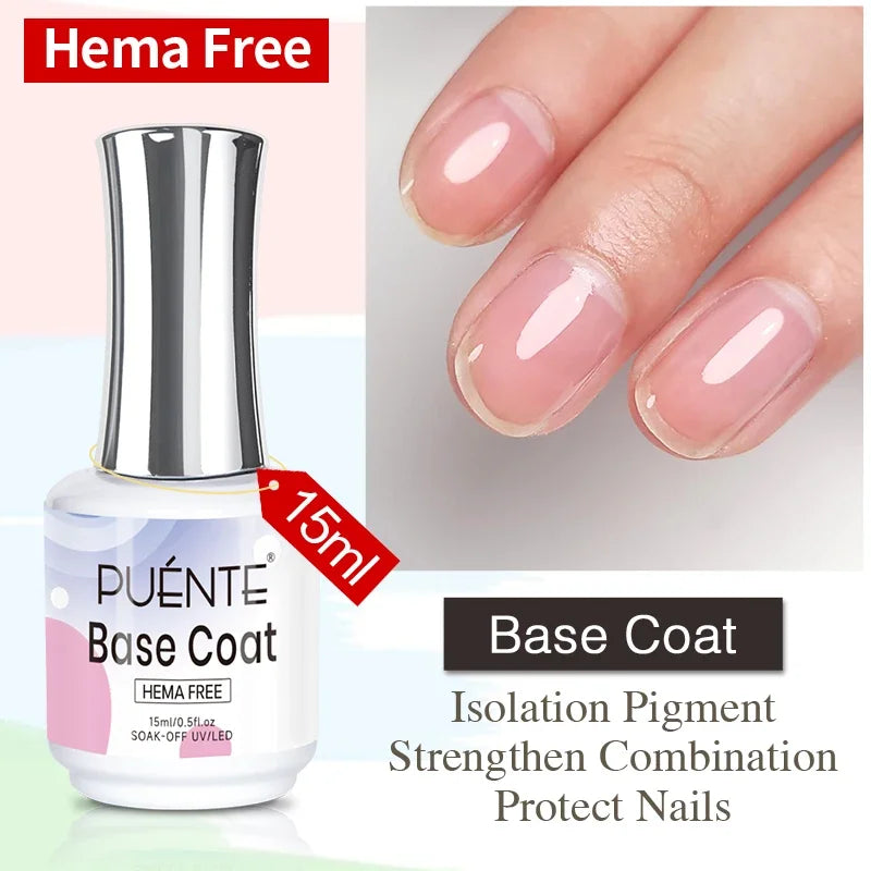 15ML 4 in 1 Builder Nail Gel For Quick Extension Nail Reinforcement Construction UV Gel Polish Semi-permanent Nail Art Varnish