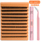 8-16MM Individual Cluster Lashes Set Natural Faux Mink Lashes Reusable DIY Tray Lash Extension Thick Volume False Eyelashes Kit