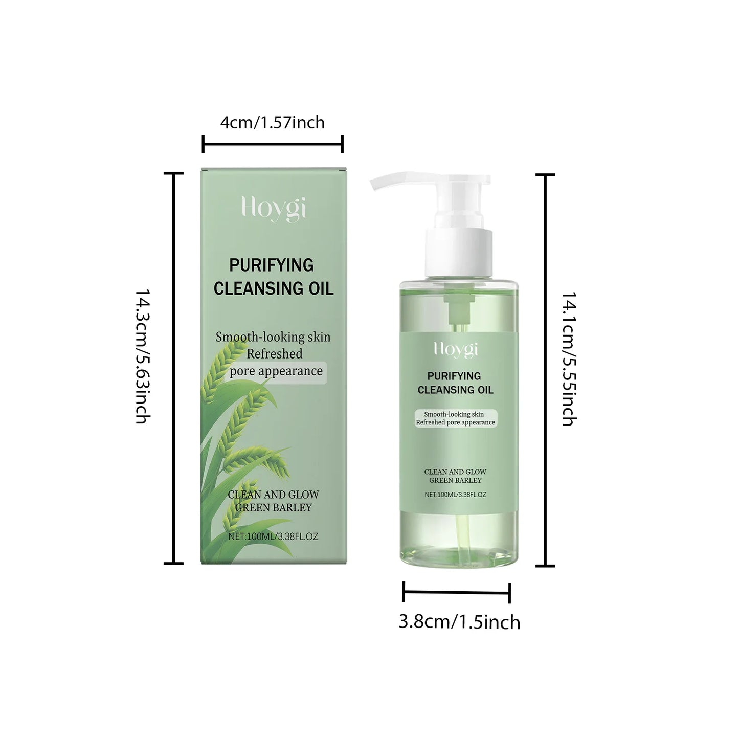 Makeup Removal Oil Non-Greasy Cleanse Purifying Pores Moisturizing Refresher Non Irritating Facial Makeup Remover Cleansing Oil