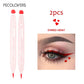 Star Liquid Eyeliner Black Moon Stamp Eye Liner Pencil 2 in 1 Waterproof Long-lasting Easy Applying Eye Eyeliner Pen Makeup