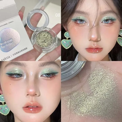 Pearlescent Eyeshadow Gel Glitter White Gold Black Wet Eyes Shadow Highlighter Monochrome Metallic Pearl Eye Pigments Cosmetics
