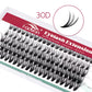 FADVAN Individual Mink Lash Extensions 10D / 20D / 30D / 40D /50D / 60D /80D Clusters 0.07mm  Natural Heat Bonded Cluster Lashes