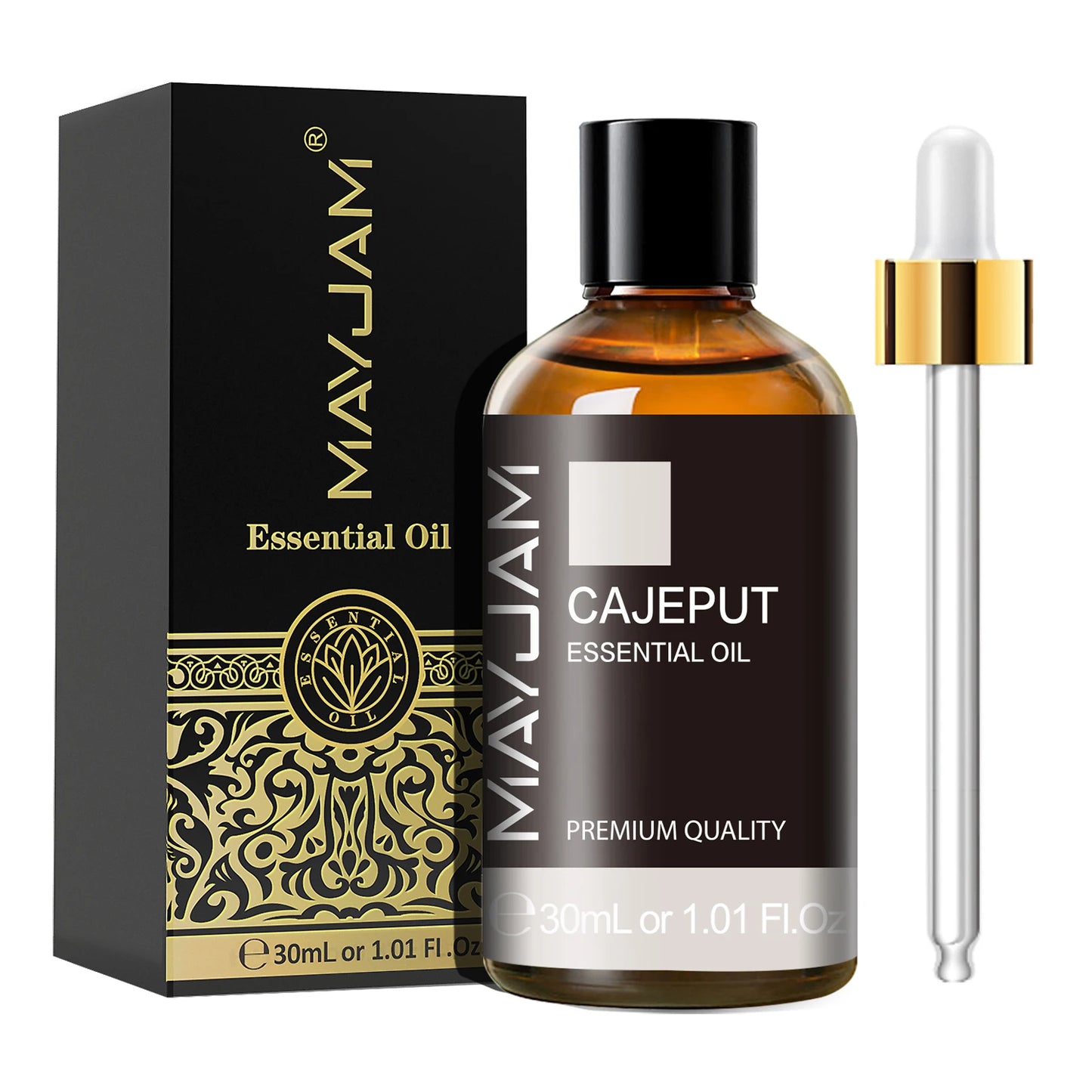MAYJAM Essential Oil Citronella Jasmine Eucalyptus Sweet Orange Lemongrass Grapefruit Black Pepper Cajeput Cypress Ginger Scents