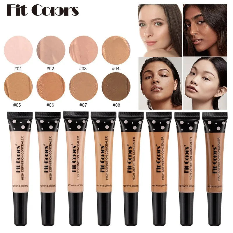 Six-Color Hose Concealer, a Kind of Facial Repair Nourishing Liquid Foundation That Can Cover Dark Circles