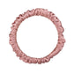 100% Real Mulberry Silk Skinnies Scrunchies Hair Bands Ties Gum Elastics Ponytail Holders No Damage for Women Girls 22 Momme 1CM