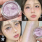 Diamond Glitter Liquid Eyeshadow Jars Sparkle Metallic Silver Blue Highlighter Fine Shimmer Waterproof Shiny Silkworm Eye Makeup